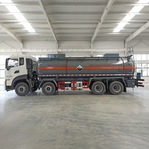 รถบรรทุกตู้ถังบรรจุสารเคมี DONGFENG 8x4 20CBM สำหรับบรรจุกรดโซดา พร้อมถังสแตนเลส 316 - Product Image 3