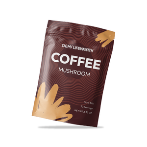 Café aux champignons à saveur chocolat riche en extraits végétaux, faible en acide, pour adultes, pour améliorer l'immunité et stimuler l'énergie - Product Image 1