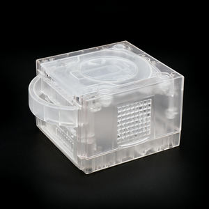 Coque de remplacement pour <span class=keywords><strong>Nintendo</strong></span> Gamecube NGC Coque Gamecube NGC Coque NGC Transparente Noire - Product Image 3