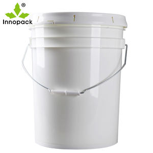 Cubo de plástico de alta calidad para embalaje de transporte, venta directa de fábrica, personalizable, de 5 galones/19 litros - Product Image 2