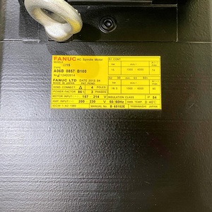 มอเตอร์แกนหมุน Fanuc แท้ รุ่น A15  A06B-0857-B100 กำลังสูง 15KW ประสิทธิภาพสูง - Product Image 4