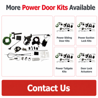 Kit d'accessoires intérieurs pour Mercedes-Benz Vito : Porte coulissante électrique améliorée, porte centrale électrique pliable, design modifié