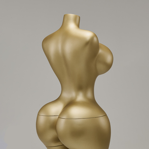 Exhibición <span class=keywords><strong>de</strong></span> ropa parte superior del cuerpo pintura dorada maniquíes cuerpo curvo tetas grandes cadera <span class=keywords><strong>grande</strong></span> maniquí BBL <span class=keywords><strong>de</strong></span> gran tamaño - Product Image 3