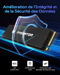 Predator M.2 SSD 2TB GM7000 dengan DRAM Cache NVMe 1.4 2280 PCIe Gen4x4 SSD Internal Kecepatan Ultra Tinggi Kompatibel dengan PS5 Pro - Product Image 6