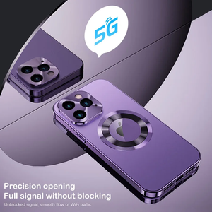 Coque de Téléphone Magnétique Double Face Intégrale de Confidentialité Couleurs Originales Premium <span class=keywords><strong>pour</strong></span> <span class=keywords><strong>iPhone</strong></span> 15 14 13 Pro - Product Image 3
