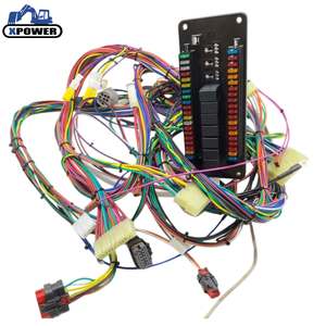 Pièces détachées pour excavatrices E312D E320D E320DL E315DL, faisceau de câblage moteur C4.2 C6.4 2595296 pour excavatrice, faisceau de câblage interne et externe - Product Image 1
