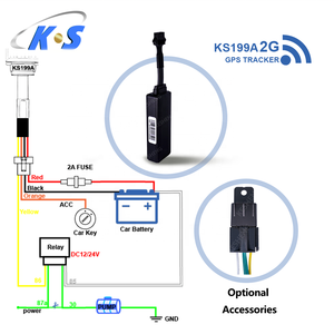 Ô tô GPS Tracker thời gian thực vị trí ACC thông tin phản hồi từ xa động cơ cắt đa an ninh cảnh báo cho Hạm Đội hoạt động - Product Image 4