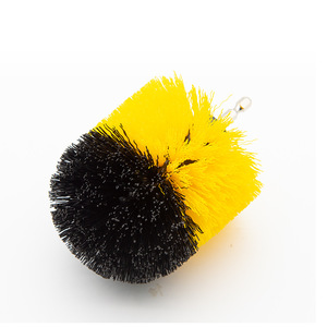 Electric Cleaning <b>Brush</b> Nylon Bristles <b>Round</b> Shape For Household Kitchen Bathroom Tile Polishing Universal Drill Attachment - Product Image 1