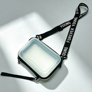 Vente en gros - <span class=keywords><strong>Valise</strong></span> transparente haut de gamme, personnalisation couleur, style identique aux grandes marques, sac à main rigide, mini sac - Product Image 5