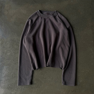 Custom Waffle Knit <span class=keywords><strong>térmica</strong></span> de <span class=keywords><strong>manga</strong></span> <span class=keywords><strong>larga</strong></span> raglán hombres camisetas térmicas de algodón Regular Fit Casual en blanco <span class=keywords><strong>Camiseta</strong></span> de <span class=keywords><strong>manga</strong></span> <span class=keywords><strong>larga</strong></span> - Product Image 2