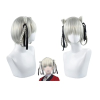 Perruques d'anime japonais accessoires de déguisement Lolita Kakegurui perruque de jeu de rôle Halloween accessoires de fête de noël pour le spectacle