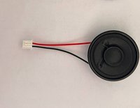 Altavoz Acústico Kingwei de 40 mm, 4 Ohmios, 3 W de Potencia, Diseño de Marco Metálico para Sistemas de Alarma/Seguridad, 93 dB SPL
