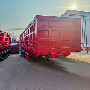 Semi-remorque à déchargement latéral à quatre essieux pour transport longue distance et lourd, vente directe d'usine de haute qualité - Product Image 4