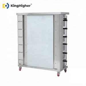 Máquina Comercial de Pollo Asado a la Brasa de Acero Inoxidable con 6 Varillas para Restaurantes y Puestos de Comida Callejera - Product Image 3