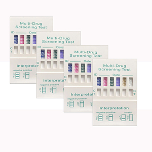 Kit <span class=keywords><strong>de</strong></span> <span class=keywords><strong>test</strong></span> rapide <span class=keywords><strong>de</strong></span> <span class=keywords><strong>dépistage</strong></span> <span class=keywords><strong>de</strong></span> drogues urinaires DEEPBLUE à 6 paramètres, utilisation manuelle, certifié CE, précision <span class=keywords><strong>de</strong></span> 99,9 % pour usage professionnel et judiciaire - Product Image 4