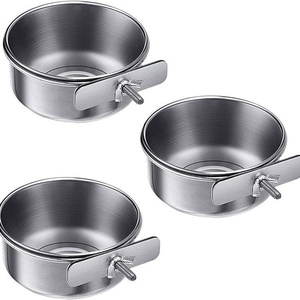 Кормушка для птиц: передвижная, с защитой от укусов, для попугаев и волнистых попугайчиков, с поилкой - Product Image 1