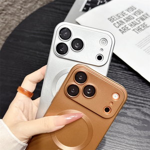 Étui magnétique pour téléphone portable avec protection d'objectif pour Apple iPhone 18 17 16 15 Pro Max, coque de protection compatible avec la charge sans fil - Product Image 5