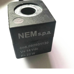 NEM s. p. a una excavación máquina de bobina de la válvula de solenoide Fukuda excavadora primero conductivo válvula magnética de la bobina - Product Image 3