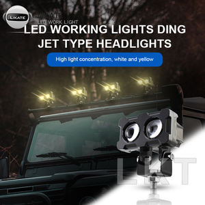 Luz antiniebla Led para motocicleta de fábrica LKT, luz antiniebla de conducción, lente de foco auxiliar, Motor eléctrico superbrillante, lámpara antiniebla de conducción - Product Image 6