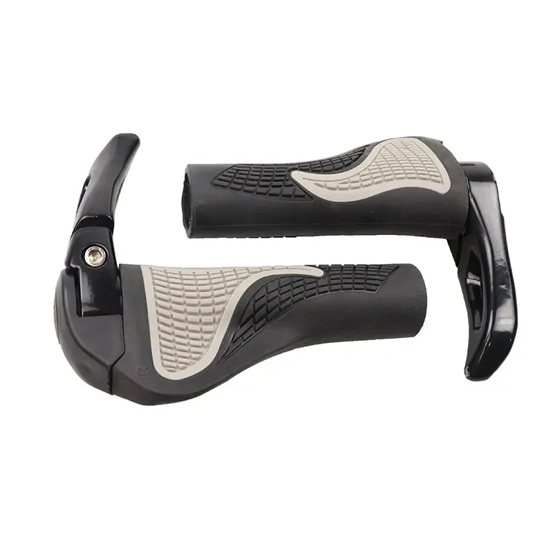 Mtb Grips Bicycle Handlebar Grips Bicycle Parts Comfortably Ergonomic Bike Grip Design Strengtehn Lock Ring Cycle Handle Bar