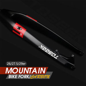 Fourche rigide <span class=keywords><strong>Toseek</strong></span> VTT frein à disque entièrement en carbone fourche avant légère haute résistance - Product Image 4