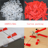 Système de nivellement de carreaux de grande qualité accepté par OEM 100 pièces/sac accessoires de niveleur de carreaux pour sol