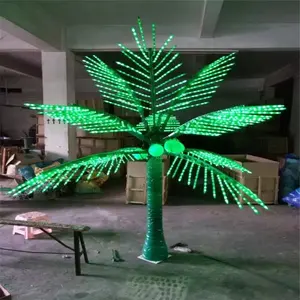 阿里巴巴趋势2022户外装饰户外树木装饰led装饰灯led棕榈树灯带光纤