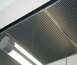 Light <strong>Metal</strong> Building Expanded Mesh Ceiling <strong>Grid</strong> 0.5-2mm Thickness Customizable - Product Image 6