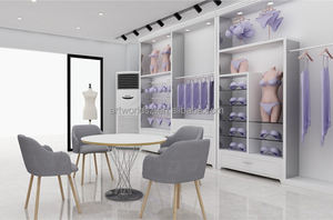 Artworld mostra il reggiseno negozio di biancheria intima da parete Display Boutique di Lingerie Interior Design - Product Image 4