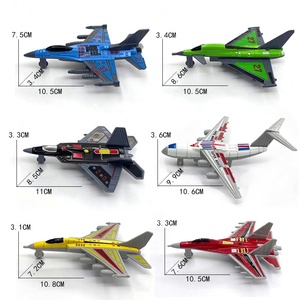 Simulazione die cast pull back aircraft toy <span class=keywords><strong>set</strong></span> di modelli di aeroplani in lega aereo pressofuso per la raccolta - Product Image 4