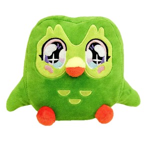 Duolingo Green Owl Plush <b>Toy</b> Large Star Eyed <b>Soft</b> <b>Stuffed</b> Animal For Kids Birthday Gift Unisex Age 2 4 Years - Product Image 5