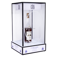 Présentoir de Bouteilles d'Alcool pour Événements, Boîte Lumineuse en Acrylique Personnalisable avec Logo, Glorificateur de Service VIP à LED pour Bouteilles, Présentoir de Bouteilles pour Clubs