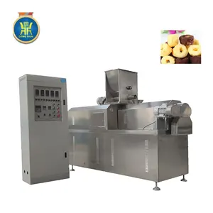 automatisch zimbabwe maismörtel extruder puffmaschine anlage vollautomatisch puff futtermittelherstellung snackmaschine