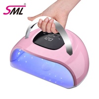 SML nouveau Style haute puissance 146W manucure professionnelle pédicure UV LED lampe à ongles sèche-lumière pour la maison et le salon