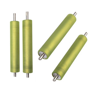 Bán buôn chịu mài mòn PU Con lăn con lăn cao su <span class=keywords><strong>polyurethane</strong></span> băng tải con lăn - Product Image 6