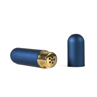 Inhalateur nasal en aluminium à prix abordable, 3 ml, 5 ml, 6 ml, 10 ml, pour parfum et aromathérapie, avec bande de coton, diffuseur d'huiles essentielles