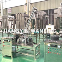 WLM haute capacité gomme arabique racines d'avoine broyage broyage poudre de céréales alimentaires fabrication pulvérisateur broyeur machine