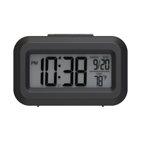 Jam Alarm Digital LED kustom harga istimewa jam Alarm kalender elektronik meja pengatur waktu tunda