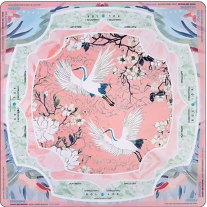 J Mahjong Luxury Table Mat Non-slip Silent <b>Edge</b>-locking <b>Rubber</b> Pad Washable Wrinkle-resistant American-style 4-Player - Product Image 3
