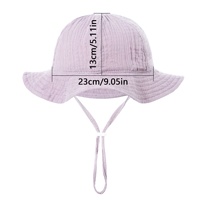 Lindo Sombrero de Pescador de Algodón para Bebés, Protección Solar de Verano con Orejas, para Deportes, Playa, Pesca, Fabricante de Sombreros Personalizados