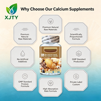 Complément Alimentaire Liquide de Calcium en Gélules Molles à Marque Blanche OEM pour Adultes – Soutient la Solidité des Os, des Dents et le Système Immunitaire – 60 Capsules