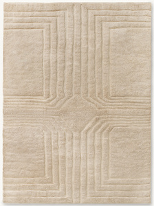 Tapis marocain moderne en laine noué à la main, style berbère, tapis de sol de qualité supérieure pour résidences de luxe - Product Image 1