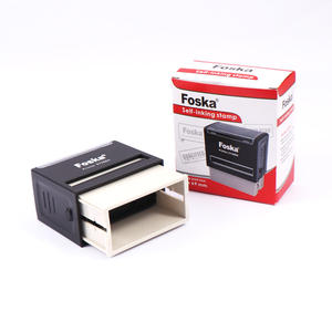 <span class=keywords><strong>Tampon</strong></span> <span class=keywords><strong>encreur</strong></span> FOSKA personnalisé pour la date, idéal pour l'expédition, le travail et les fournitures de bureau, avec encre à séchage rapide et impressions claires - Product Image 6