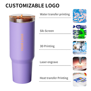 กระติกน้ำสแตนเลสพร้อมที่จับ40ออนซ์, แก้วเก็บความร้อนความจุมากพร้อมฝาปิดทำจากฟาง - Product Image 5