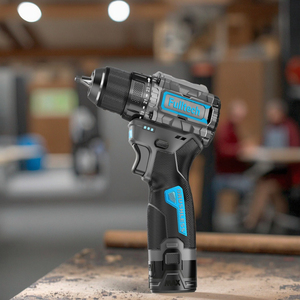 Perceuse sans fil portable 21V, ensemble d'outils électriques légers, moteur à balais rechargeable, vitesse <span class=keywords><strong>variable</strong></span>, mandrin à connexion rapide 13mm - Product Image 5