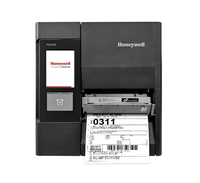 Printer Transfer Termal Honeywell PX240S 203/300DPI dengan Pemotong dan Pengupas Inti Aluminium untuk Gudang Manufaktur, Original, Tersedia