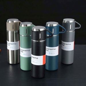 Ensemble cadeau de thermos et de tasse isotherme en acier inoxydable pour entreprise - Product Image 3