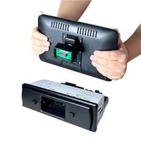 10.1 pouces 1 Din Android lecteur de voiture écran partagé DSP tableau de bord stéréo intégré GPS MP3 360 degrés rotation panneau détachable