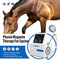 Máquina Profesional de Terapia PEMF Veterinaria, Dispositivo Portátil de Terapia Magnética y Láser Equino para la Curación Animal