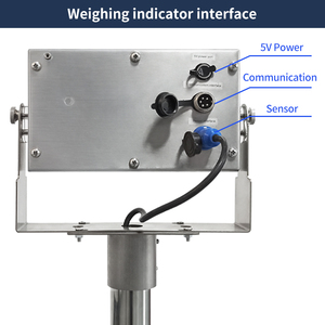 Công Suất 150 Rs232 Thép Công Nghiệp Không Thấm Nước Indicador 300Kg Kg 500Kg 40Kg Trung Quốc Nhà Máy Quy Mô Chỉ Số Trọng Lượng - Product Image 5